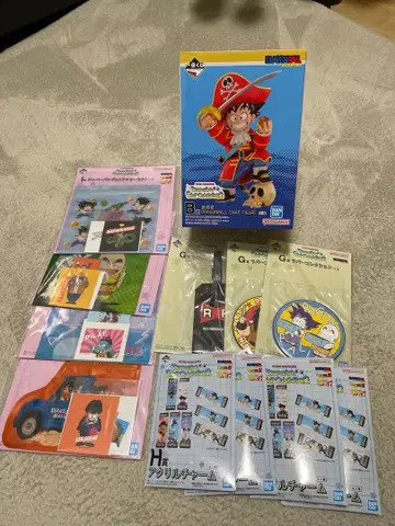 드래곤볼 제일복권 B상 피규어 컬렉션 세트 (미개봉)