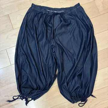 다크 네이비 벌룬 팬츠