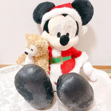 미키마우스 더피 산타 크리스마스 봉제 인형