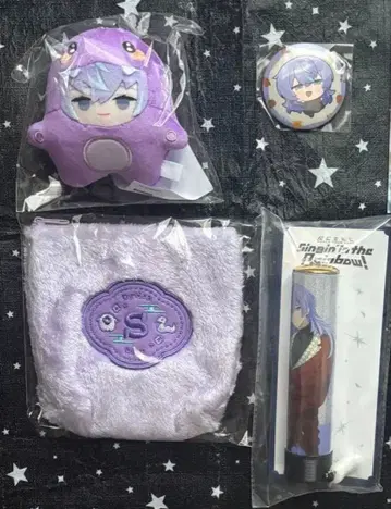 니지산지 호시미치 쇼 에토 누이 캔뱃지 마네키네코