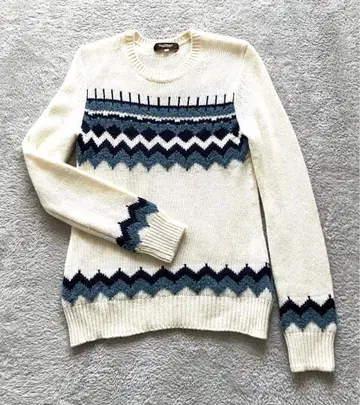 폴 스튜어트 긴팔 울 스웨터 6 미사용