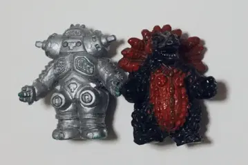 [ 괴수 지우개 ] 킹 조 베로크론 2체 쇼와 레트로 중고품