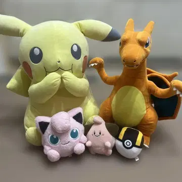 묶음 판매 포켓몬 봉제 인형 5세트