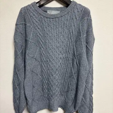 LAUTREAMONT MEN 케이블 니트 스웨터