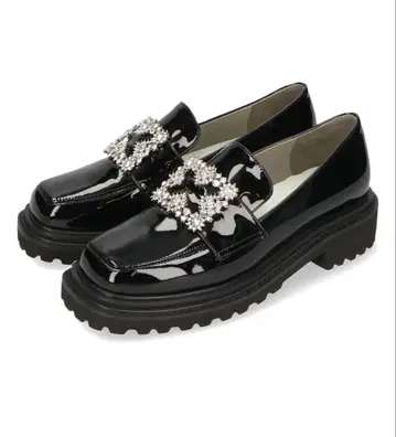 oriental traffic 비쥬 모티브 에나멜 로퍼