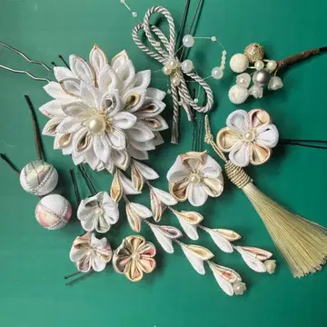 츠마미자이쿠 머리 장식 대 성인식