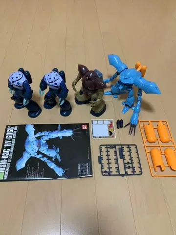 HG 1/144 MSM 4체 세트 + 하이 고그 부속품