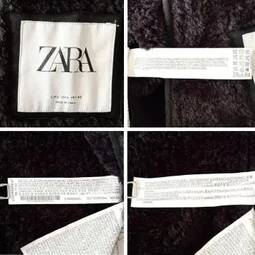 컨디션 최상 자라 B-3 무스탕 자켓 L 블랙 플라이트 봄버 보아