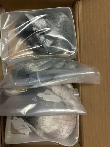 9인치 가발 2점 트윈 테일