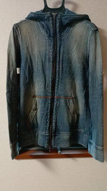 AYUITE 니트 데님 후드티 AU14A-J77 사이즈 1