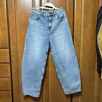 글로벌 워크 GOOD 데님 커브 팬츠