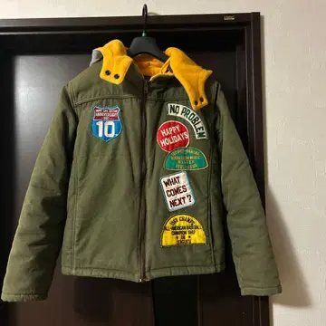 여성용 숏 블루종 와펜 보아 안감 초보온