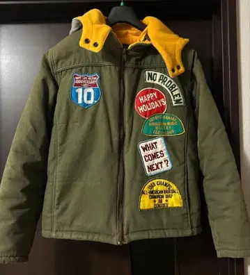 여성용 숏 블루종 와펜 보아 안감 초보온