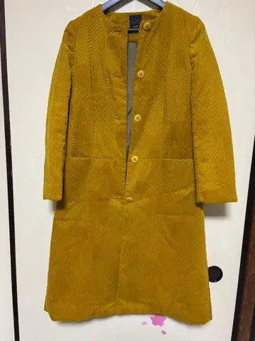 미나 페르호넨 코듀로이 롱 코트