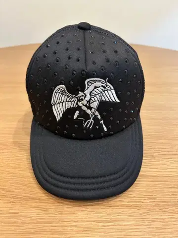 andsuns 메쉬 캡 트래커 캡 블랙