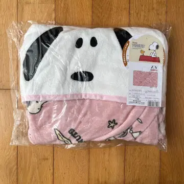스누피 후드 부착 담요 니시카와 PEANUTS 룸웨어