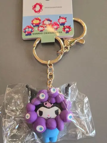 쿠로미 산리오 미야쿠미야쿠 파스텔 키링