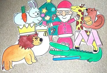 숲의 크리스마스 패널극장