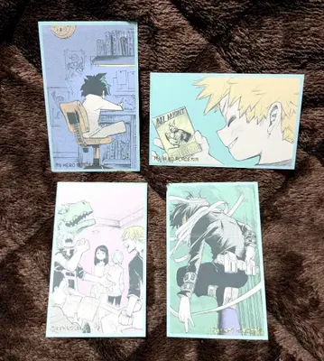 나의 히어로 아카데미아 원화전 메모리얼 컬렉션 4종