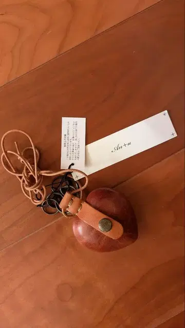 하트 모양 가죽 코인 케이스