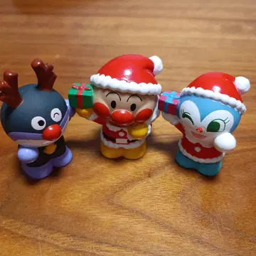호빵맨 크리스마스 캐릭터 3체 세트