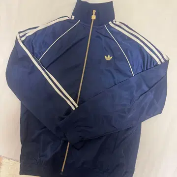 adidas 네이비 집업 저지