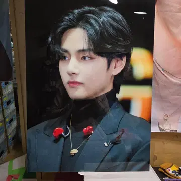 BTS 태태 마스터 액자 A2