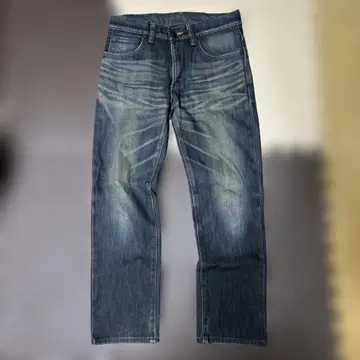 에드윈 WILD FIRE 스트레이트 데님 다크 블루