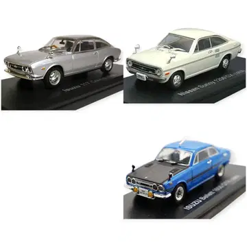 3대 세트 일본산 명차 컬렉션 1/43 미니카 피규어 자동차 모형