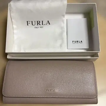 FURLA 장지갑 베이지 부속품 완비