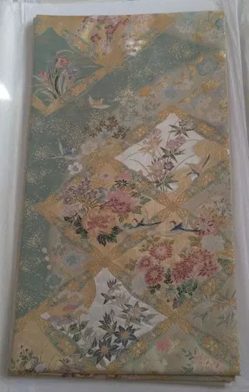 후쿠로 오비 봄/여름/가을/겨울 꽃무늬
