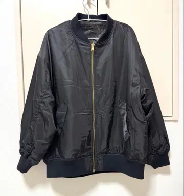 리버서블 인조 모피 블루종(블랙) REGULAR 글로벌 워크