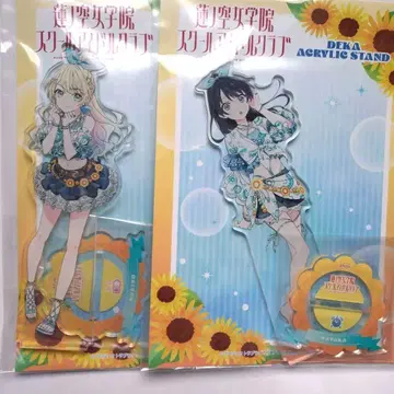 무라노 사야카 오오사와 루리노 아크릴 스탠드 여름 빛깔 페인