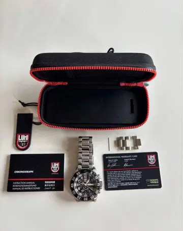 LUMINOX 크로노그래프 스테인리스 손목시계