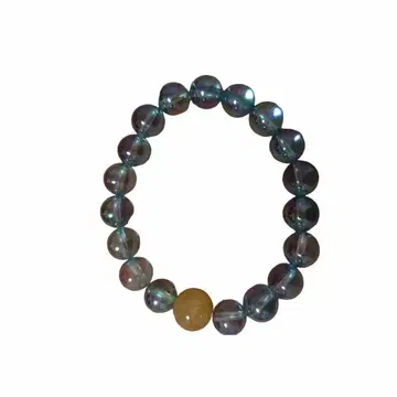 레어 새상품급 파워스톤 팔찌 스카이블루 듀크 카케마 선생님