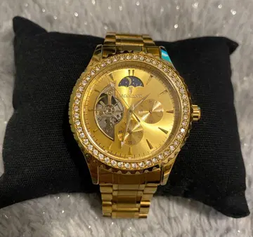 MOHDNE 자동 태엽식 남성용 손목시계 기계식 문페이즈