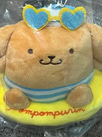 아베일 산리오 폼폼푸딩 일광화상 튜브 봉제 인형