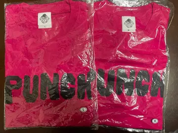 크로마니욘즈 PUNCH 로고 티셔츠 2장 세트 L/M