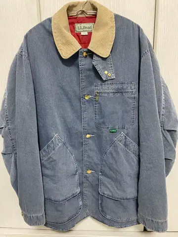 L.L.Bean 데님 블루 커버올 REG MEDIUM