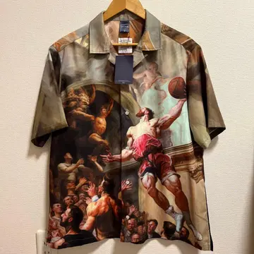 미사용 RENAISSANCE BALLER 하와이안 셔츠 applebum