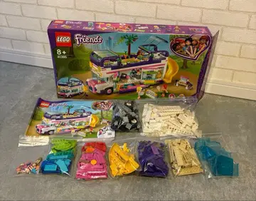 레고 LEGO 프렌즈 프렌즈의 두근두근 해피 버스 41395