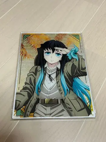 귀멸의 칼날 선샤인 시티 가라폰 A상 메탈릭 보드 토키토 무이치로