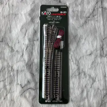 [철도 모형] 카토 (N 게이지) 20-221 유니트랙 전동 포인트 4번