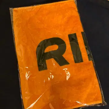 RIP SLYME 라이브 타월 오렌지 미개봉 로고 굿즈