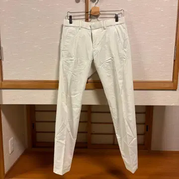 HONMA 화이트 슬림핏 팬츠