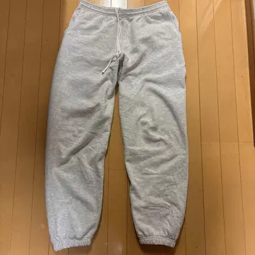 USA 코튼 14oz 그레이 스웨트 팬츠 L
