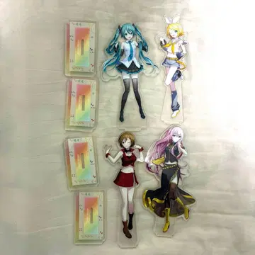 프로세카 VOCALOID 아크릴 스탠드 4세트