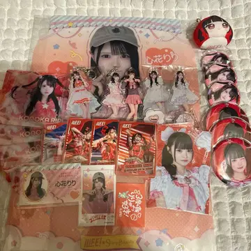 코코하나 리리 iLiFE! 아크릴 키링 캔뱃지 만주 트레이딩 카드