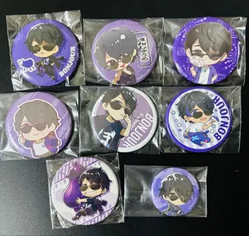 도즈루사 본쥬르 캔뱃지 8점 묶음 판매