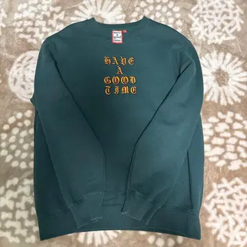 have a good time M 그린 맨투맨